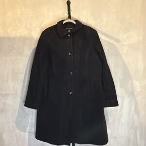 Apostrophe Long Wool Blend Overcoat Size XL (18) Like New
